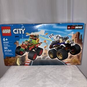 LEGO City 2K Drive Monster Truck Race 60397 301 Piece Building Set NEW See Pics
